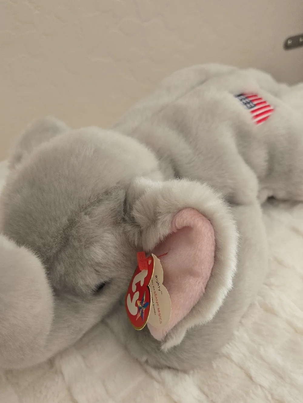 Righty Beanie Baby